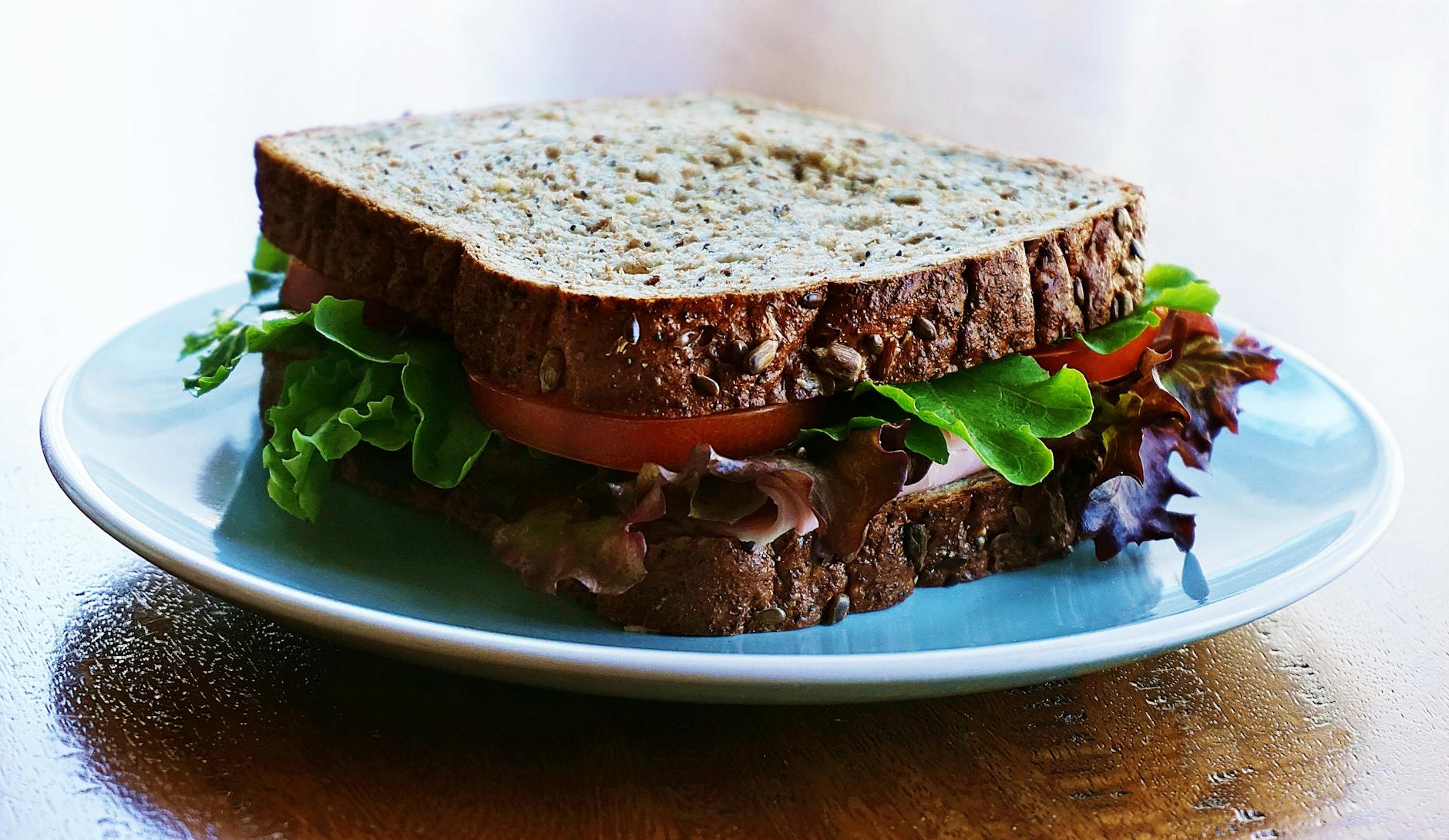 wheat bread sandwich