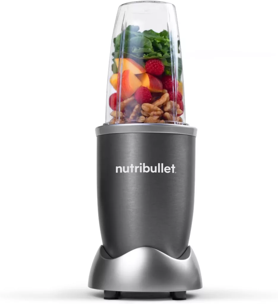 Der Nutribullet hat genug Power und eine große Öffnung zum optimalen Portionieren.