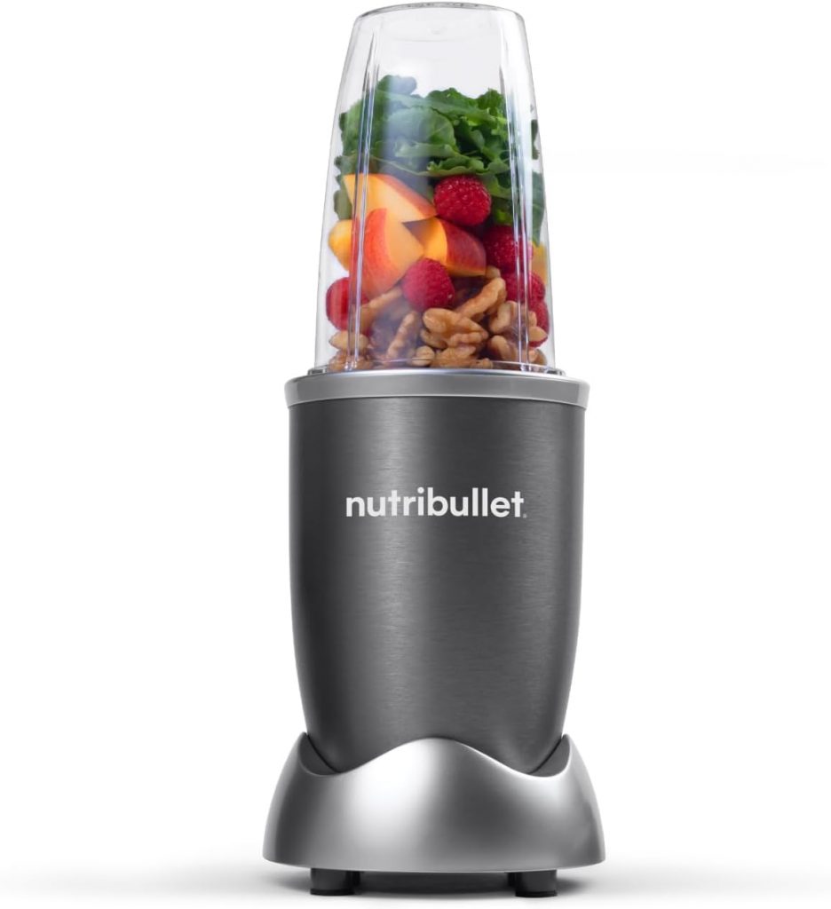 Der Nutribullet hat genug Power und eine große Öffnung zum optimalen Portionieren.