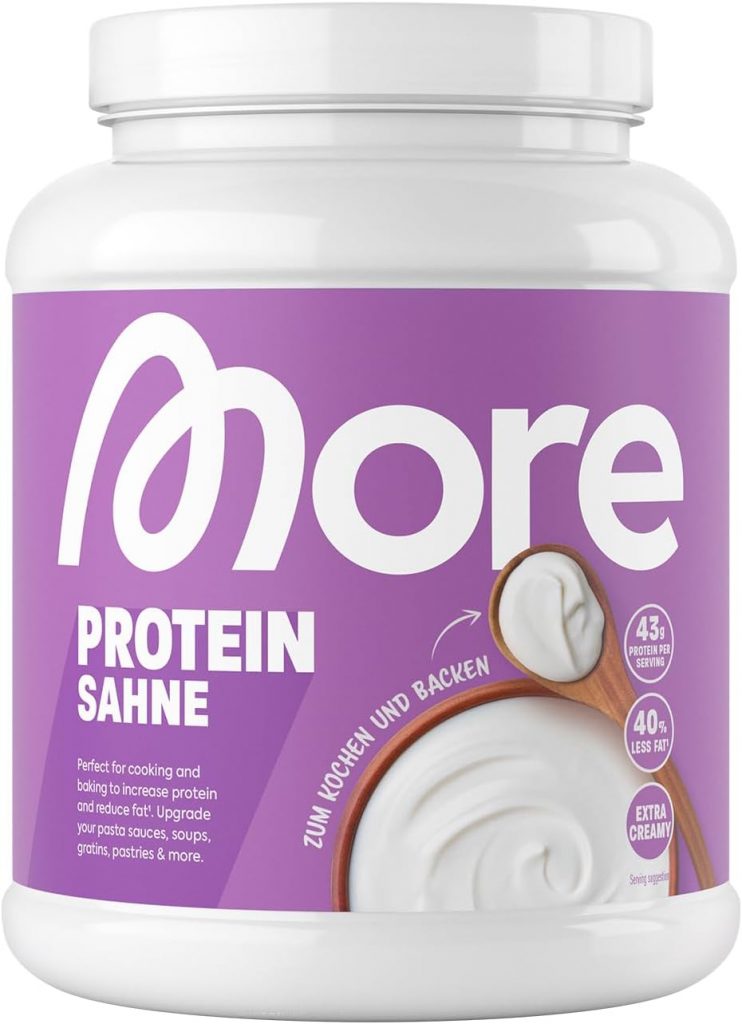 More Nutrition Protein "Sahne" zum Kochen und Backen