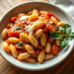 weiße bohnen arrabiata oder napoli